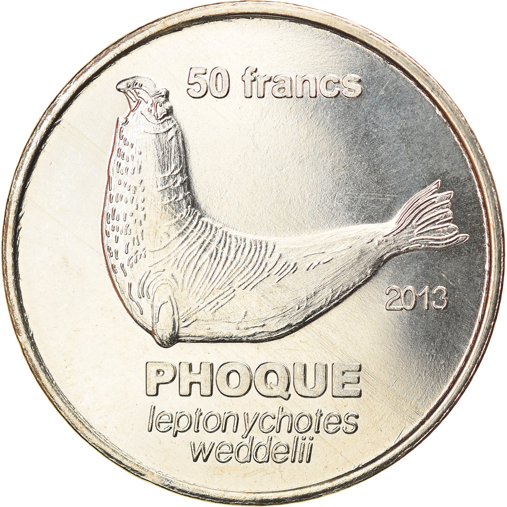 Coin, France, 50 Francs, 2013, Crozet, MS(63), Cupro-nickel Aluminium