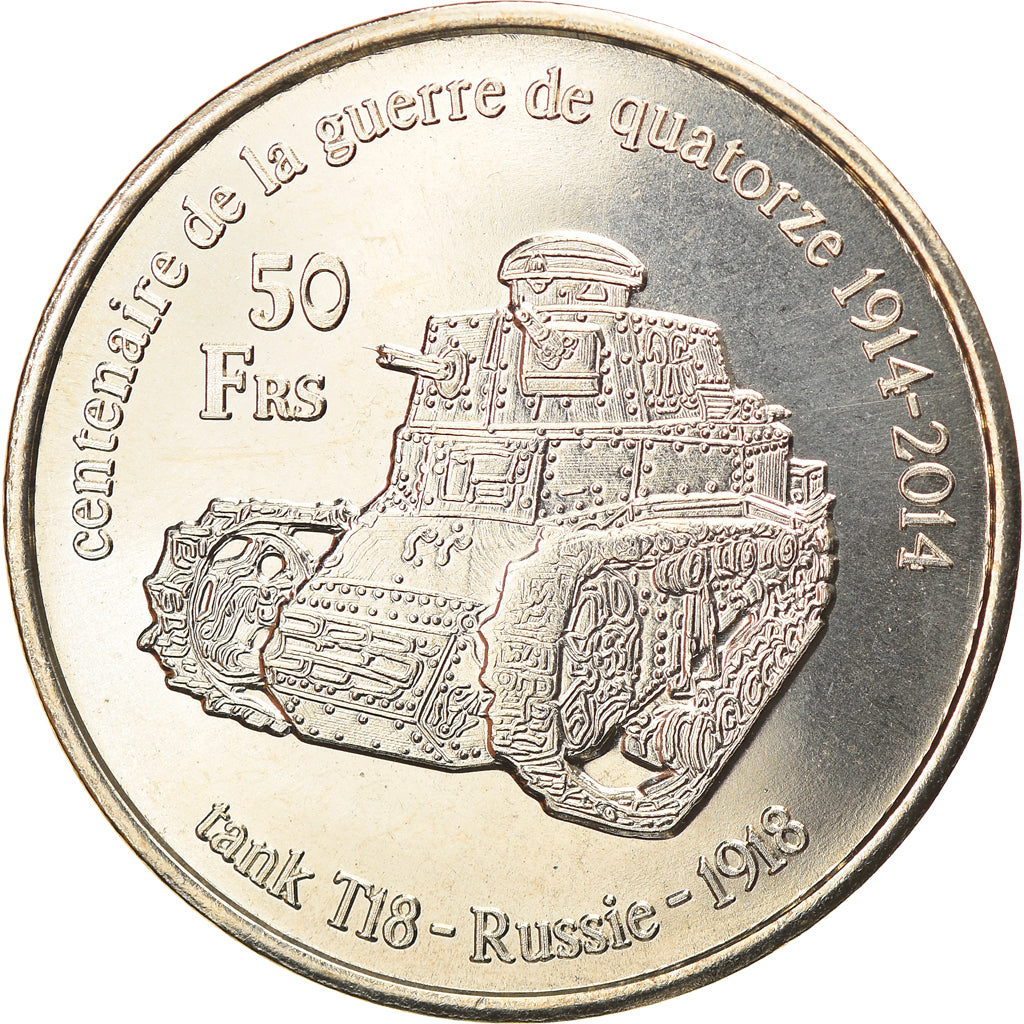 Monnaie, France, 50 Francs, 2014, Crozet, SPL, Cupro-nickel Aluminium