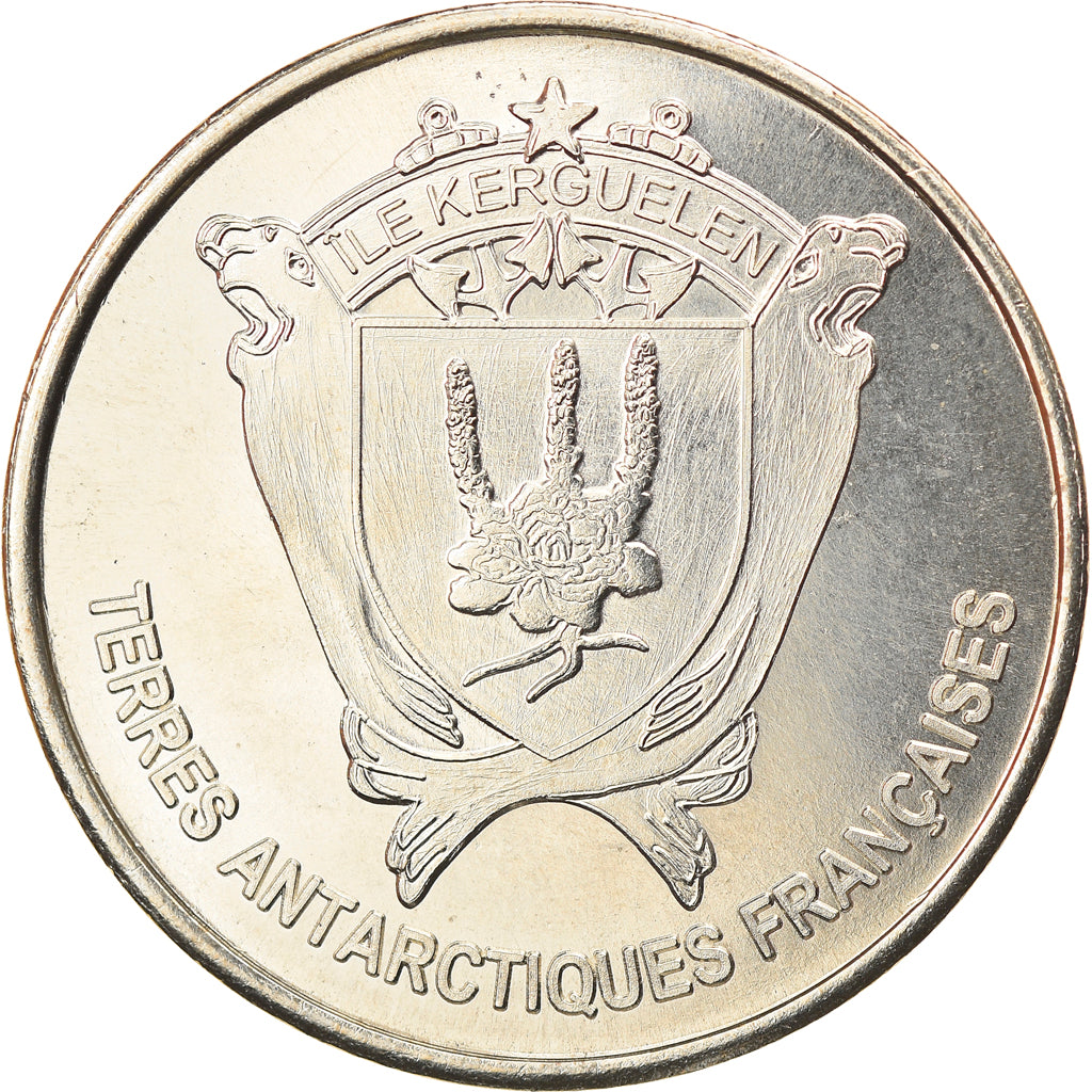Coin, France, 50 Francs, 2014, Kerguelen, MS(63), Cupro-nickel Aluminium