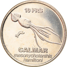 Coin, France, 10 Francs, 2011, Kerguelen, MS(63), Cupro-nickel Aluminium