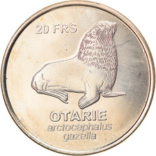 Coin, France, 20 Francs, 2011, Kerguelen, MS(63), Cupro-nickel Aluminium