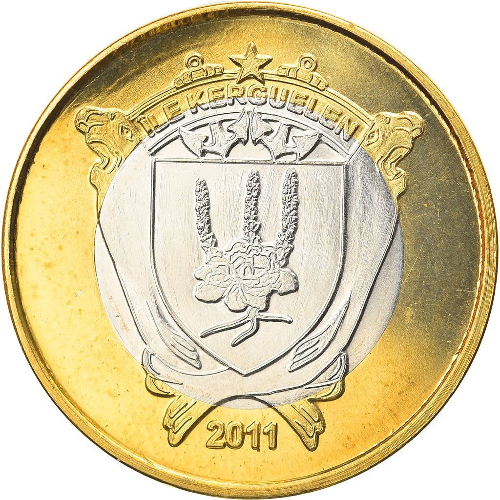 Moneta, Francia, 500 Francs, 2011, Kerguelen, SPL, Bi-metallico
