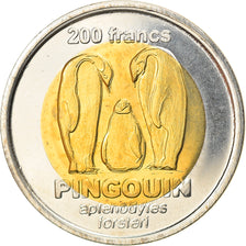 Coin, France, 200 Francs, 2011, Kerguelen, MS(63), Bi-Metallic