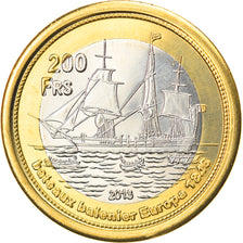 Coin, France, 200 Francs, 2013, Tromelin, MS(63), Bi-Metallic