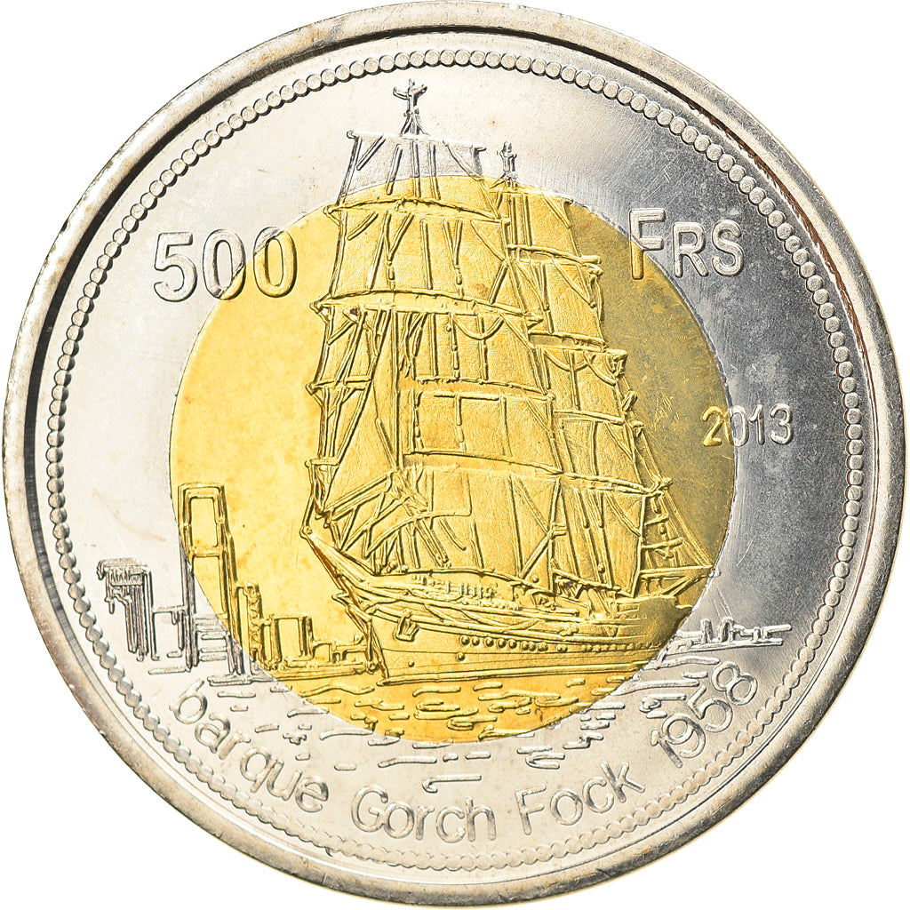 Monnaie, France, 500 Francs, 2013, Tromelin, SPL, Bi-Metallic