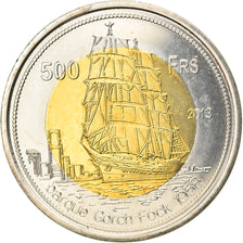 Monnaie, France, 500 Francs, 2013, Tromelin, SPL, Bi-Metallic