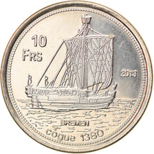 Münze, Frankreich, 10 Francs, 2013, Tromelin, UNZ, Cupro-nickel Aluminium