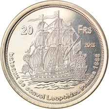 Moneda, Francia, 20 Francs, 2013, Tromelin, SC, Aluminio y cuproníquel