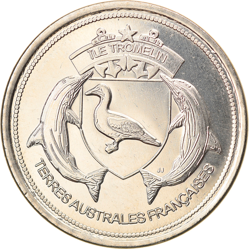 Coin, France, 20 Francs, 2013, Tromelin, MS(63), Cupro-nickel Aluminium