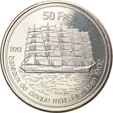 Münze, Frankreich, 50 Francs, 2013, Tromelin, UNZ, Cupro-nickel Aluminium