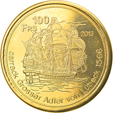 Monnaie, France, 100 Francs, 2013, Tromelin, SPL, Bronze-Aluminium