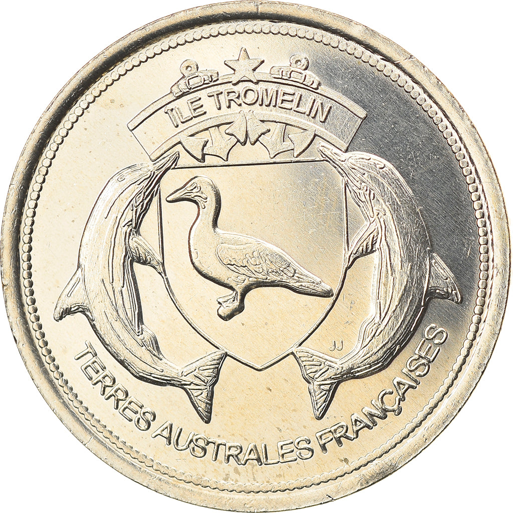 Coin, France, 10 Francs, 2016, Tromelin, MS(63), Cupro-nickel Aluminium