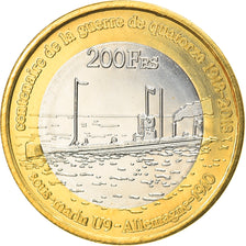 Coin, France, 200 Francs, 2018, Glorieuses, MS(63), Bi-Metallic