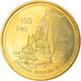 Coin, France, 100 Francs, 2013, Glorieuses, MS(63), Bronze-Aluminium