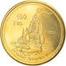 Coin, France, 100 Francs, 2013, Glorieuses, MS(63), Bronze-Aluminium