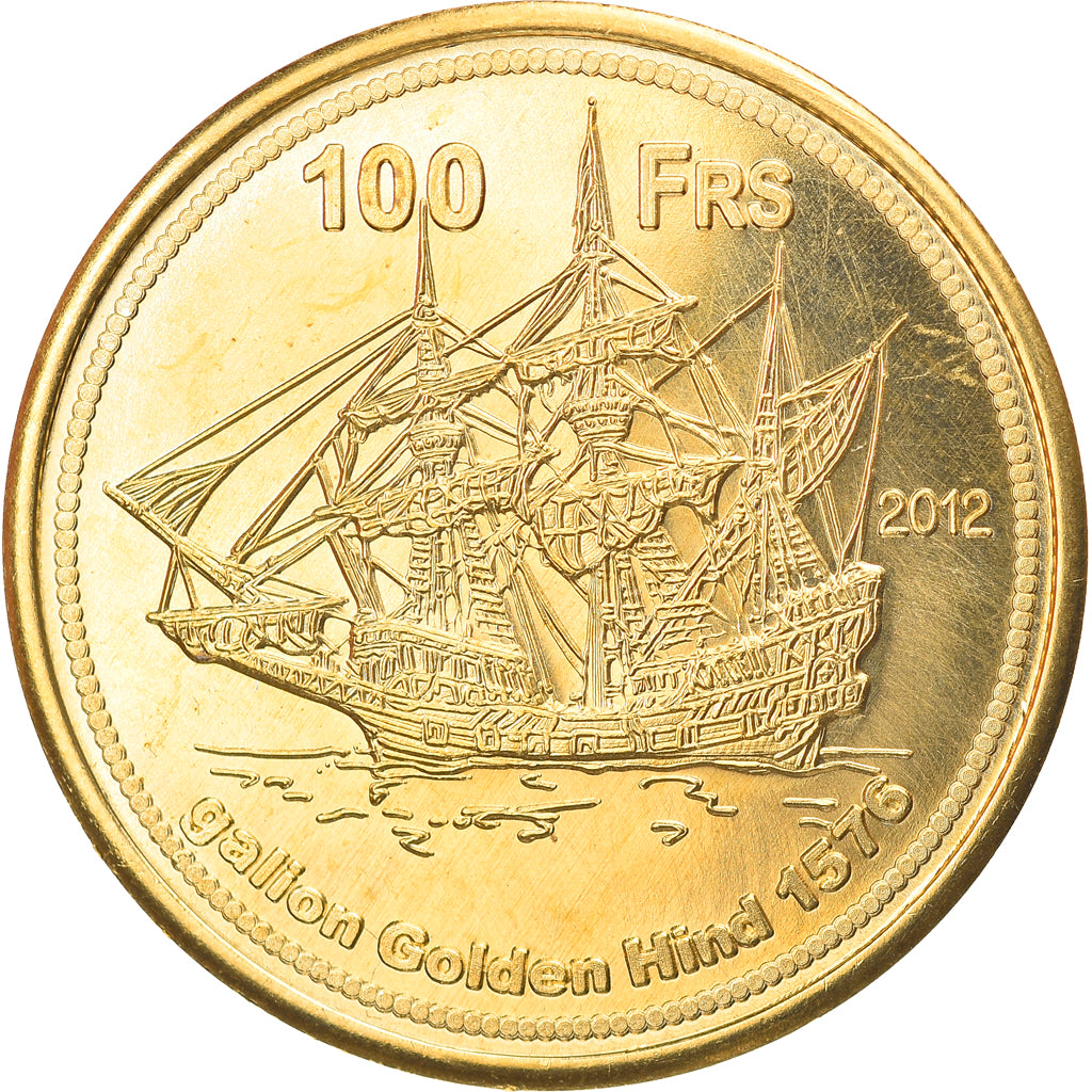 Coin, France, 100 Francs, 2012, Europa, MS(63), Bronze-Aluminium