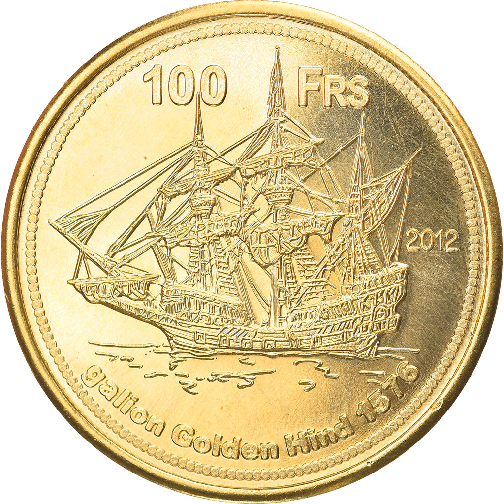Coin, France, 100 Francs, 2012, Europa, MS(63), Bronze-Aluminium