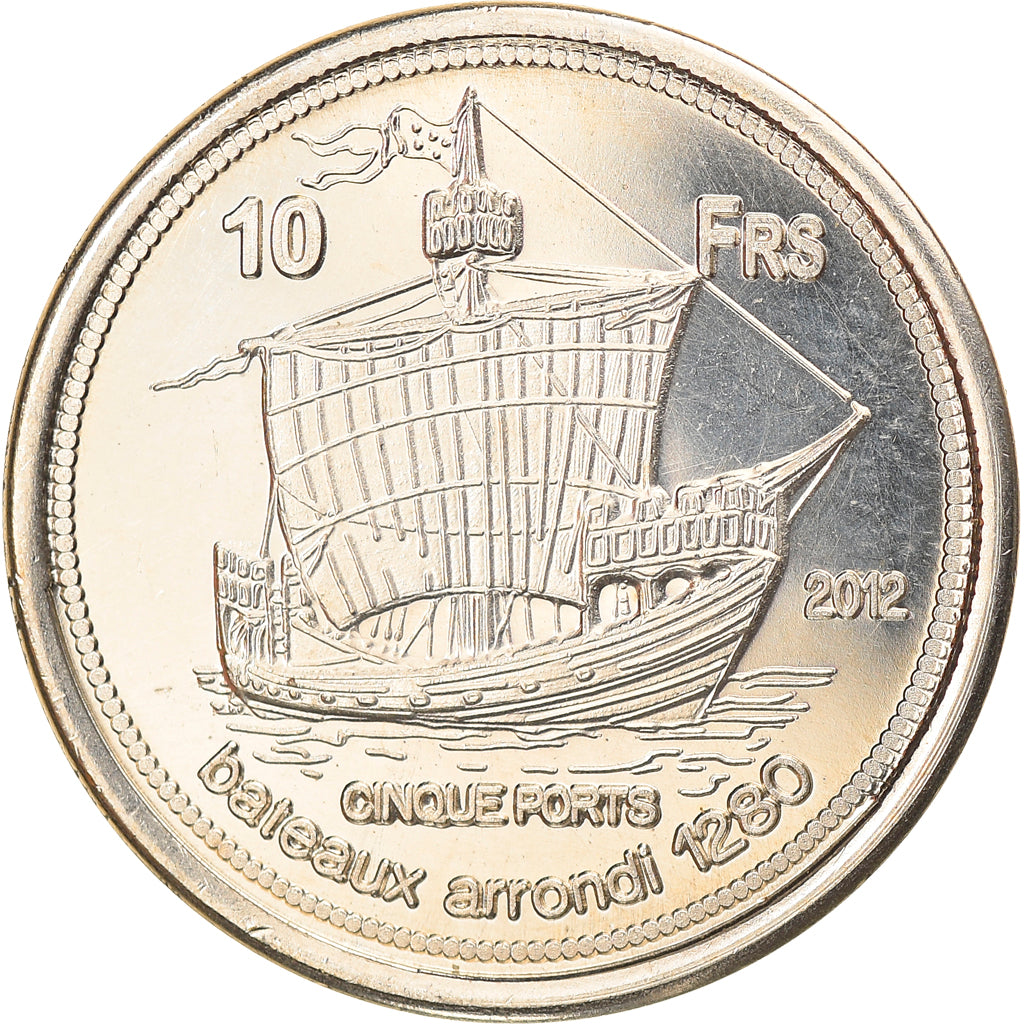 Moneta, Francia, 10 Francs, 2012, Europa, SPL, Rame-nichel-alluminio