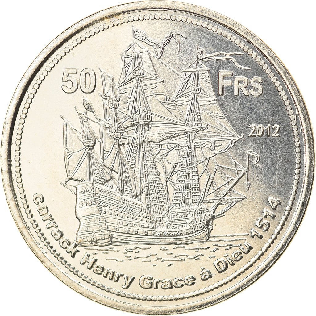 Moneta, Francia, 50 Francs, 2012, Europa, SPL, Rame-nichel-alluminio
