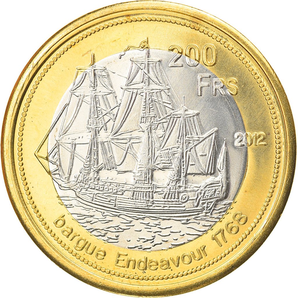 Coin, France, 200 Francs, 2012, Europa, MS(63), Bi-Metallic