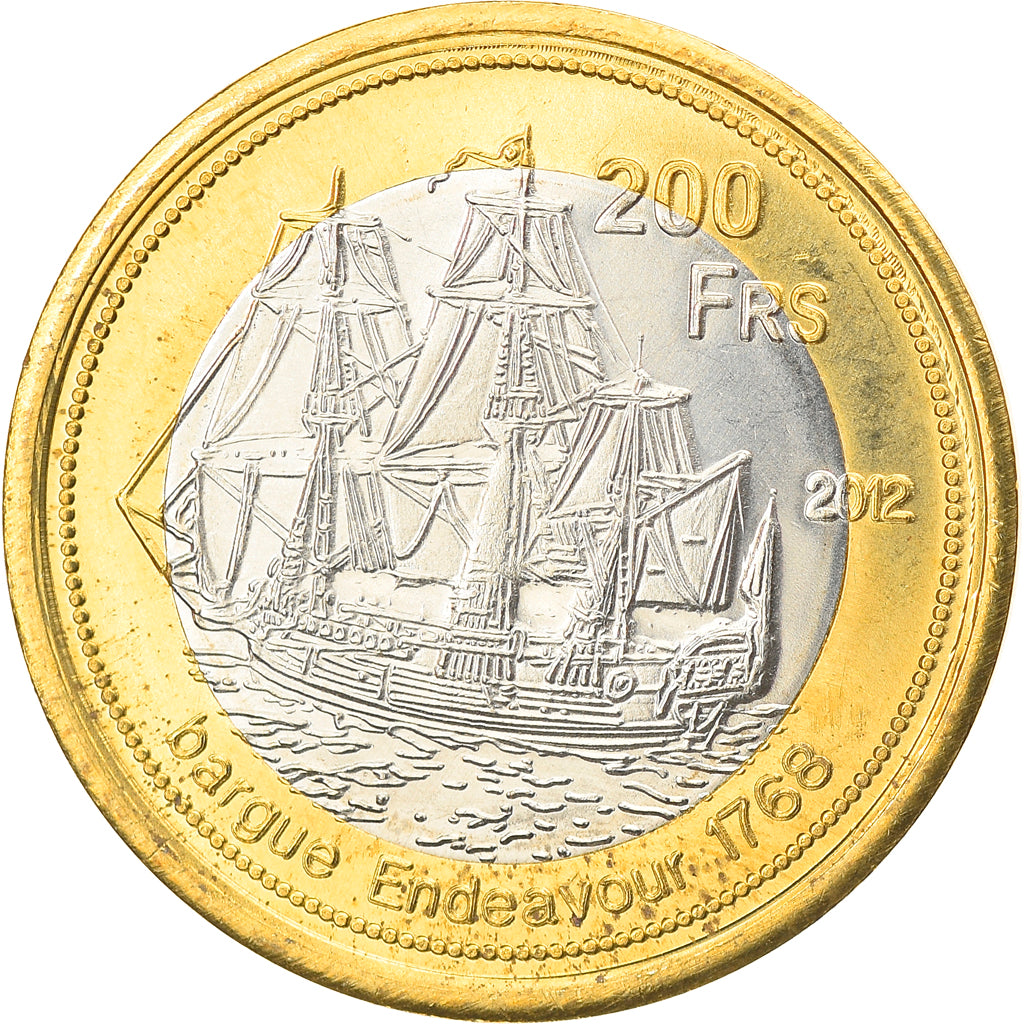 Coin, France, 200 Francs, 2012, Europa, MS(63), Bi-Metallic