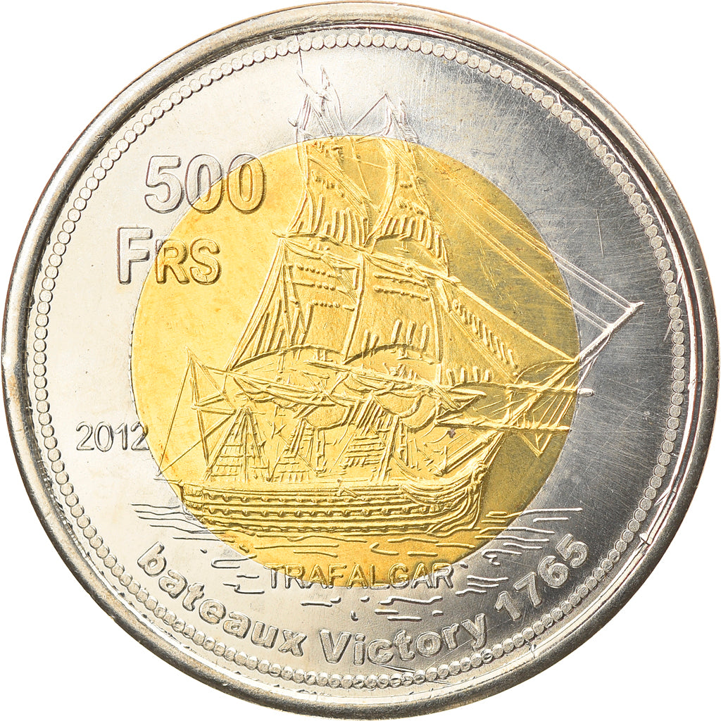 Coin, France, 500 Francs, 2012, Europa, MS(63), Bi-Metallic