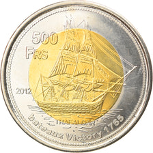 Coin, France, 500 Francs, 2012, Europa, MS(63), Bi-Metallic