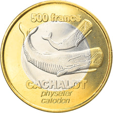 Coin, France, 500 Francs, 2011, Adelie, MS(63), Bi-Metallic