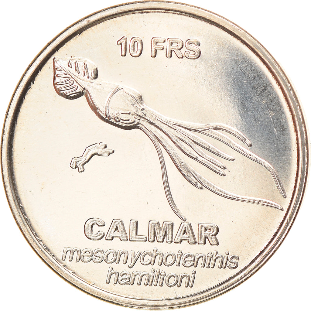 Coin, France, 10 Francs, 2011, Adelie, MS(63), Cupro-nickel Aluminium
