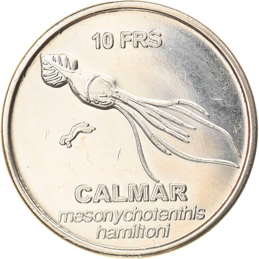Coin, France, 10 Francs, 2011, Adelie, MS(63), Cupro-nickel Aluminium