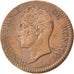 Coin, Monaco, Honore V, 5 Centimes, Cinq, 1837, Monaco, AU(50-53), Cast Brass