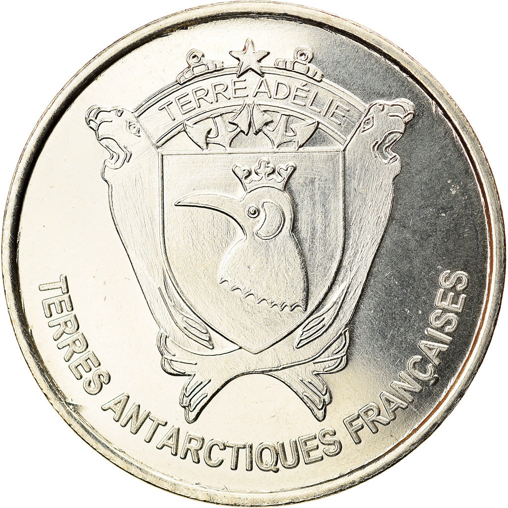 Coin, France, 50 Francs, 2011, Adelie, MS(63), Cupro-nickel Aluminium