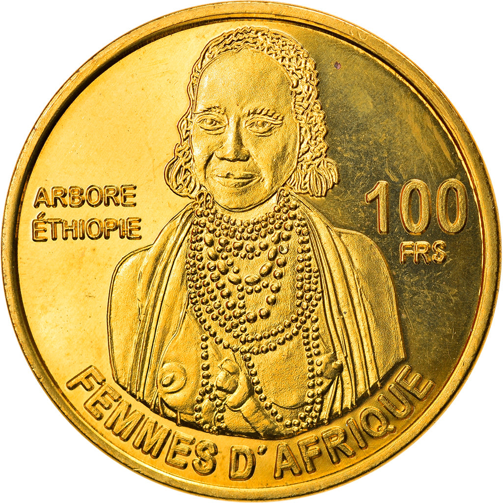 Coin, France, 100 Francs, 2012, Bassas da India, MS(63), Bronze-Aluminium