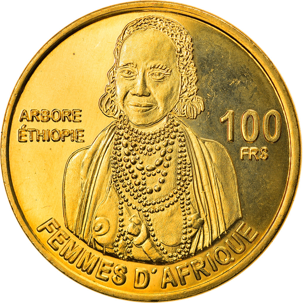 Coin, France, 100 Francs, 2012, Bassas da India, MS(63), Bronze-Aluminium
