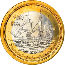 Coin, France, 200 Francs, 2013, Tromelin, MS(63), Bi-Metallic