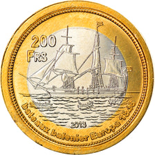 Coin, France, 200 Francs, 2013, Tromelin, MS(63), Bi-Metallic
