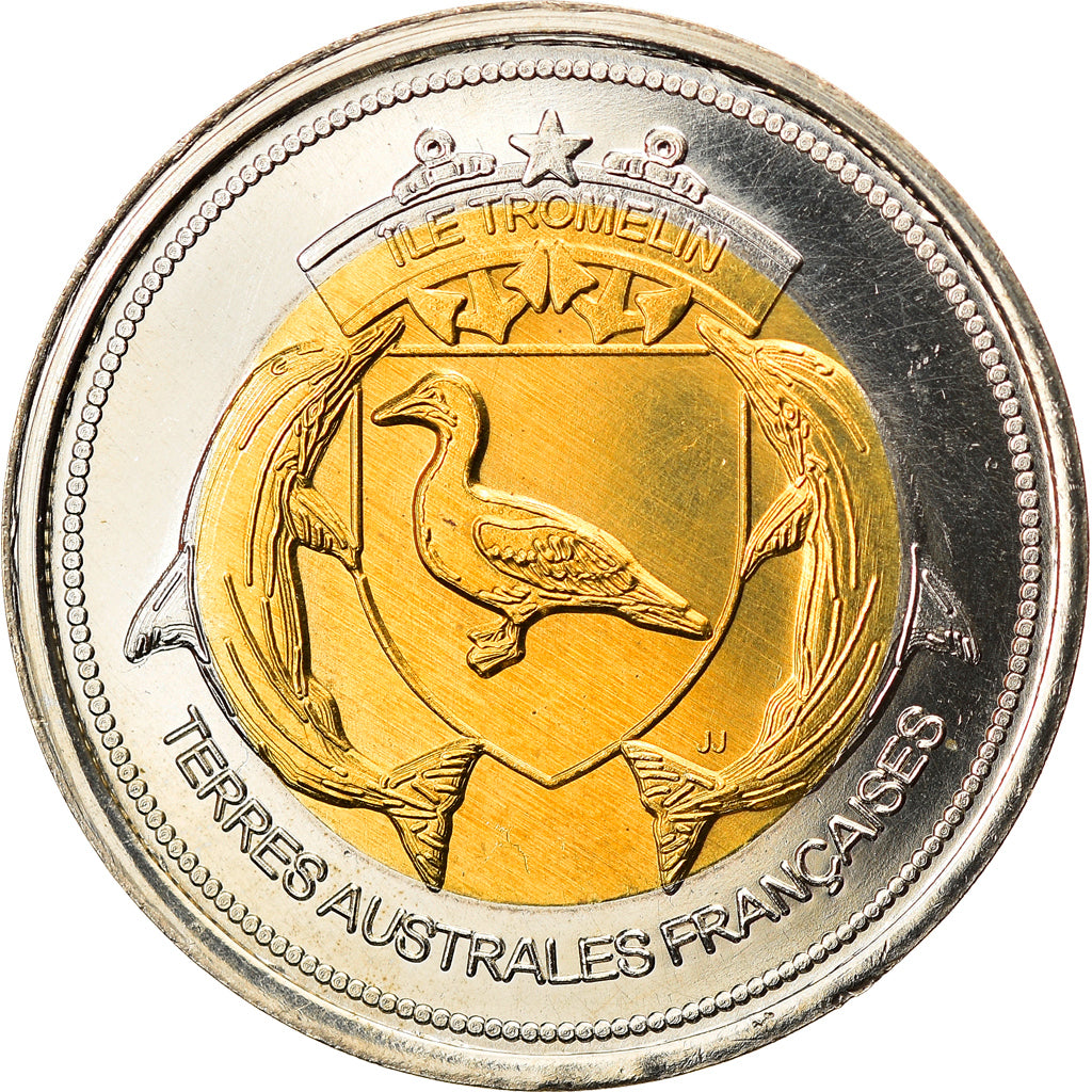 Coin, France, 500 Francs, 2013, Tromelin, MS(63), Bi-Metallic