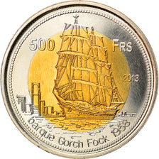 Münze, Frankreich, 500 Francs, 2013, Tromelin, UNZ, Bi-Metallic