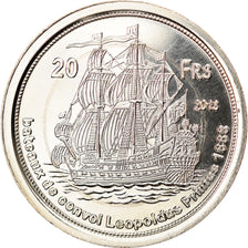 Coin, France, 20 Francs, 2013, Tromelin, MS(63), Cupro-nickel Aluminium
