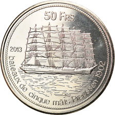 Monnaie, France, 50 Francs, 2013, Tromelin, SPL, Cupro-nickel Aluminium