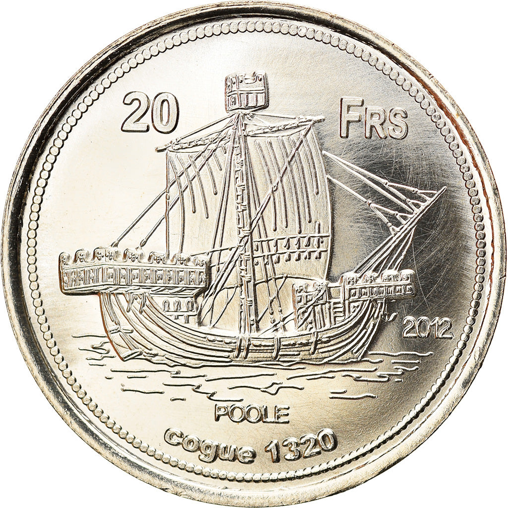 Coin, France, 20 Francs, 2012, Europa, MS(63), Cupro-nickel Aluminium