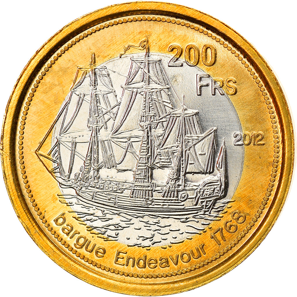 Moeda, França, 200 Francs, 2012, Europa, MS(63), Bimetálico