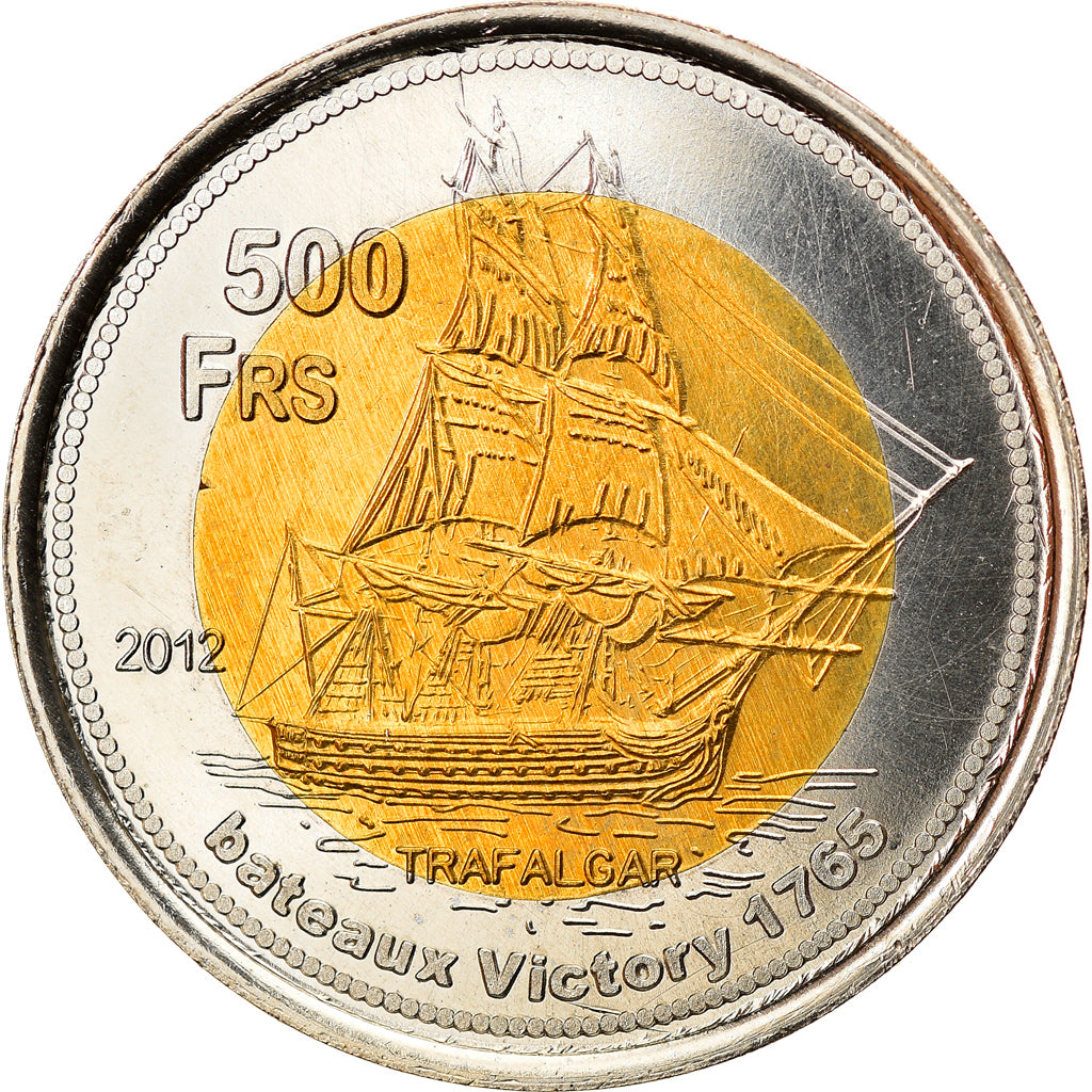 Moeda, França, 500 Francs, 2012, Europa, MS(63), Bimetálico
