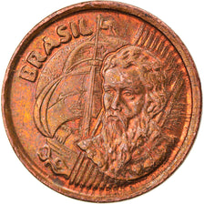 Coin, Brazil, Centavo, 1998, EF(40-45), Copper Plated Steel, KM:647