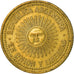 Coin, Argentina, 5 Centavos, 1992, EF(40-45), Aluminum-Bronze, KM:109
