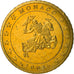 Monaco, 50 Euro Cent, 2001, Paris, UNZ, Messing, KM:172