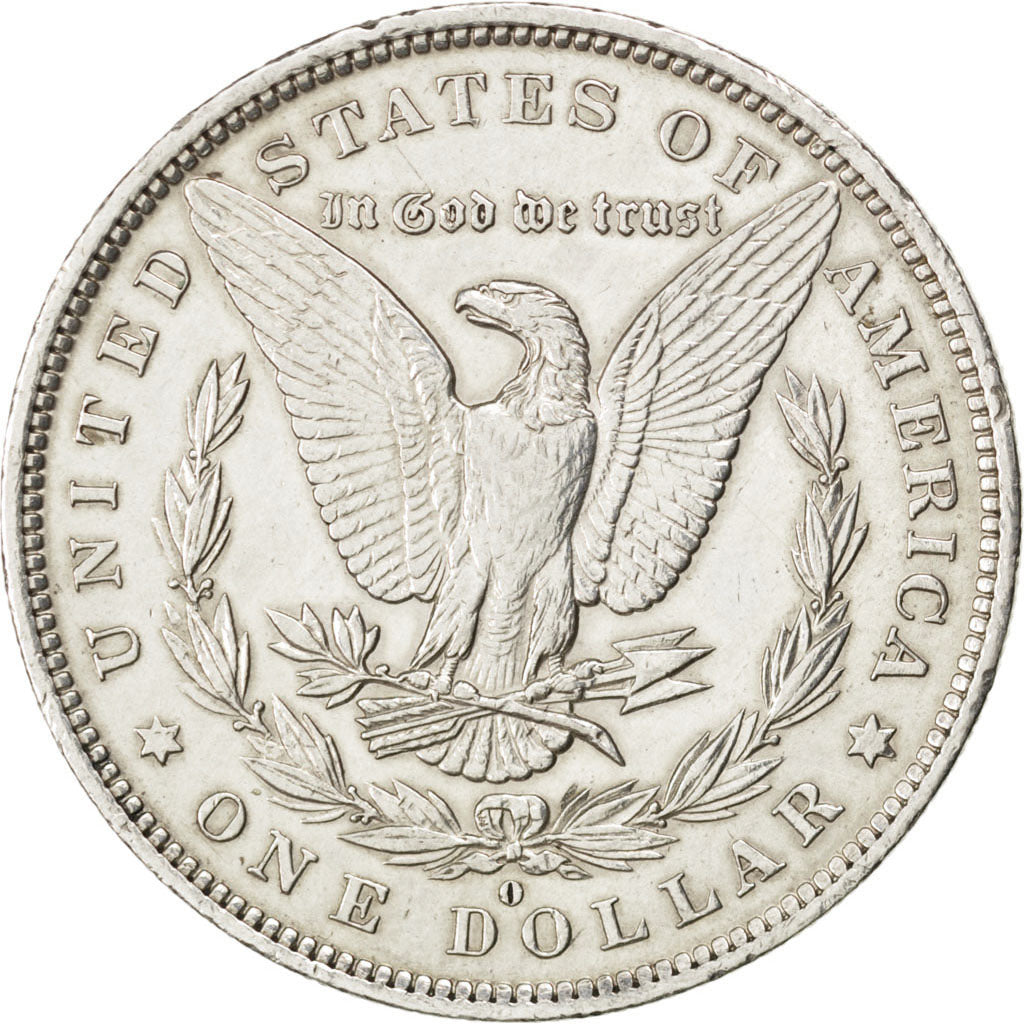 UNITED STATES, Morgan Dollar, Dollar, 1884, U.S. Mint, KM #110, EF(40-45),...