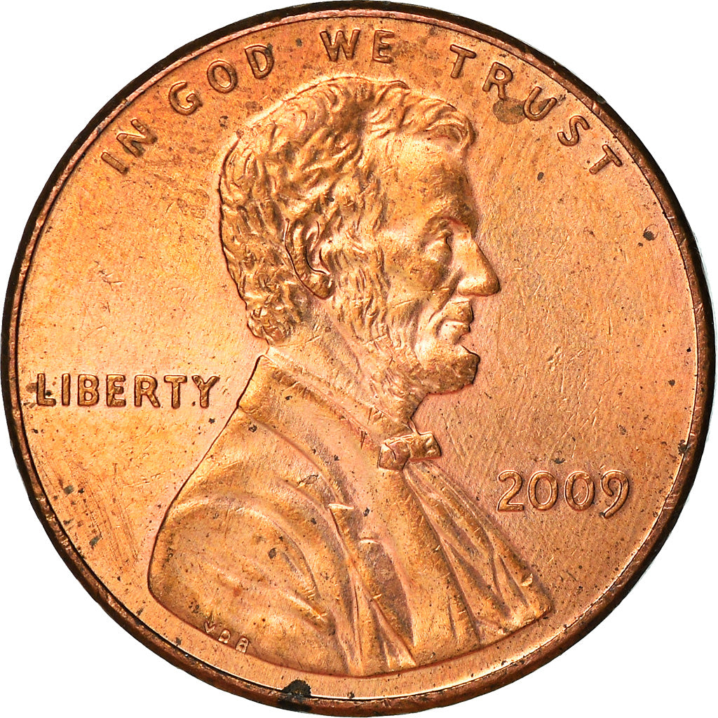 Coin, United States, Lincoln Bicentennial, Cent, 2009, U.S. Mint, Philadelphia