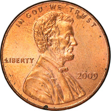Coin, United States, Lincoln Bicentennial, Cent, 2009, U.S. Mint, Philadelphia