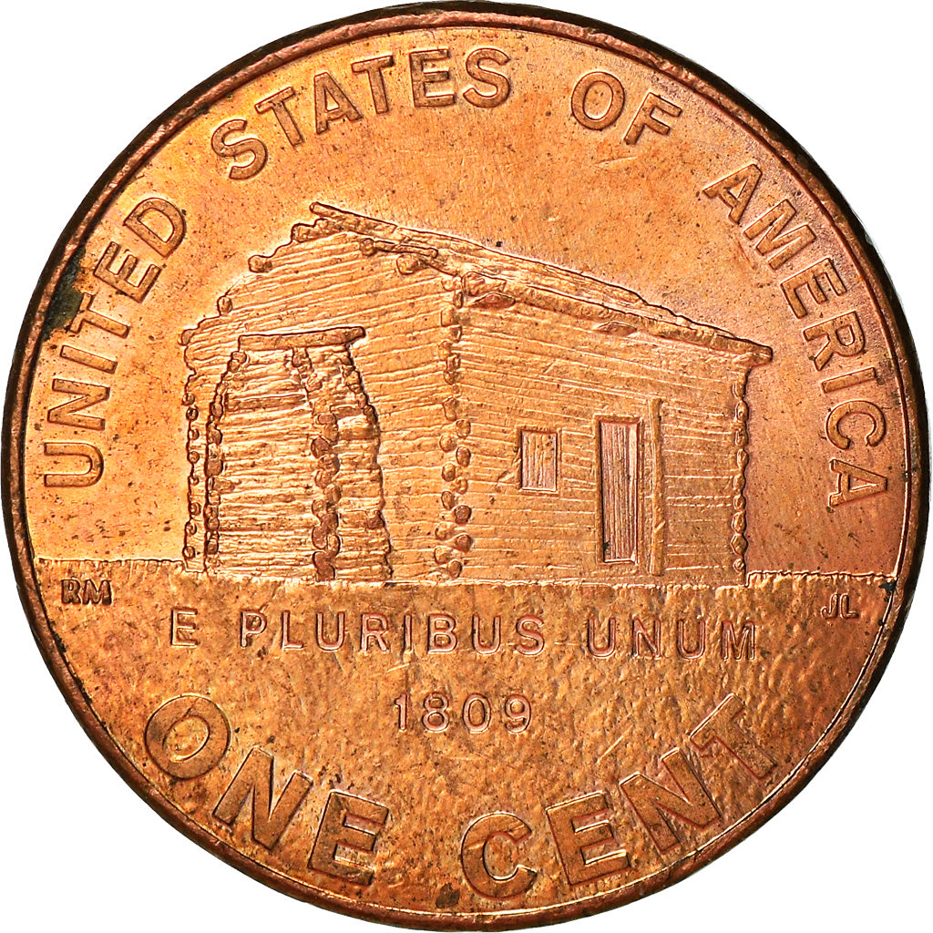 Coin, United States, Lincoln Bicentennial, Cent, 2009, U.S. Mint, Philadelphia